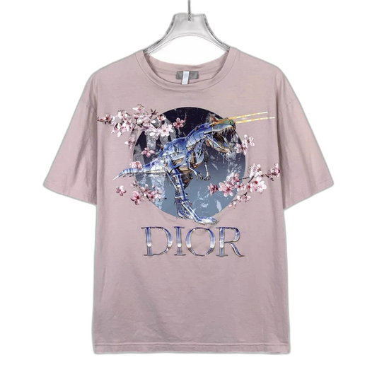 Dior x Sorayama Pink Graphic T-Shirt