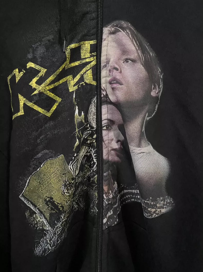 Vetements Titanic Zip Hoodie Jacket-yf