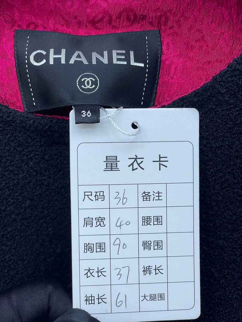 Chanel Short Jacket with Pink Detail