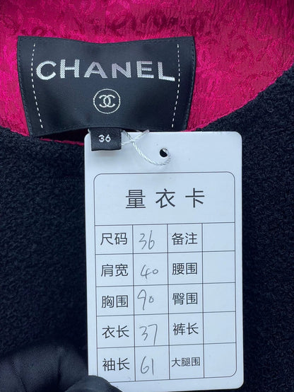Chanel Short Jacket with Pink Detail