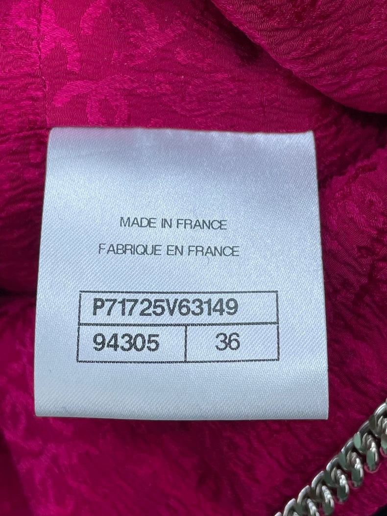 Chanel Short Jacket with Pink Detail