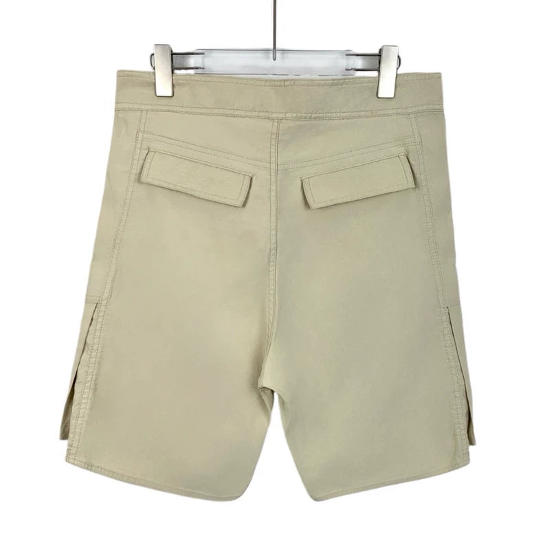 Khaki Multi-Pocket Work Shorts by Givenchy