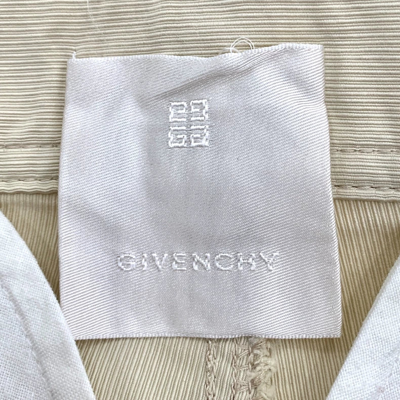 Khaki Multi-Pocket Work Shorts by Givenchy