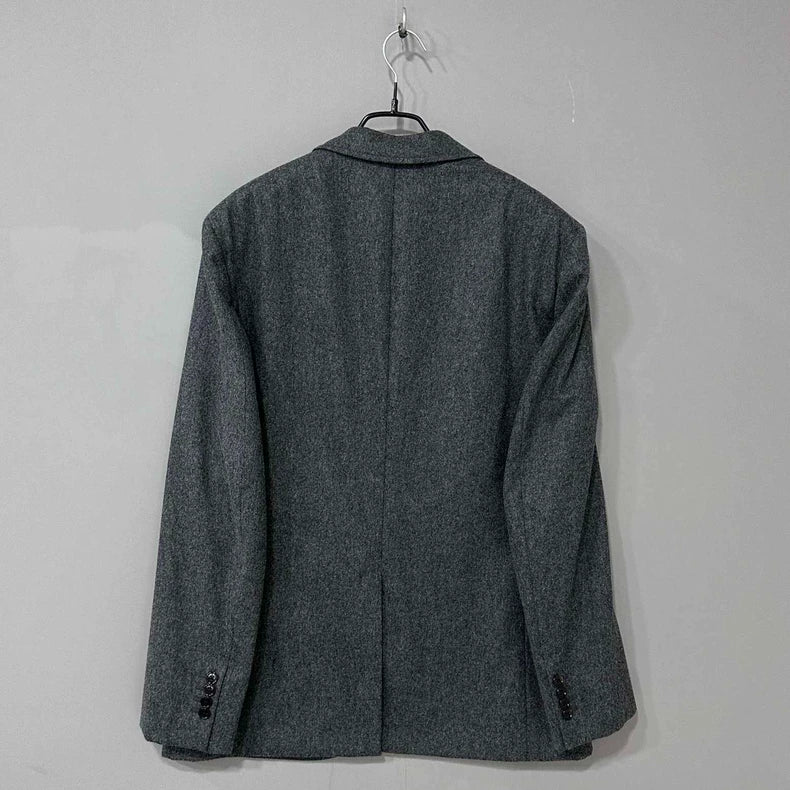 Hermes Pure Wool Lapel Suit Jacket