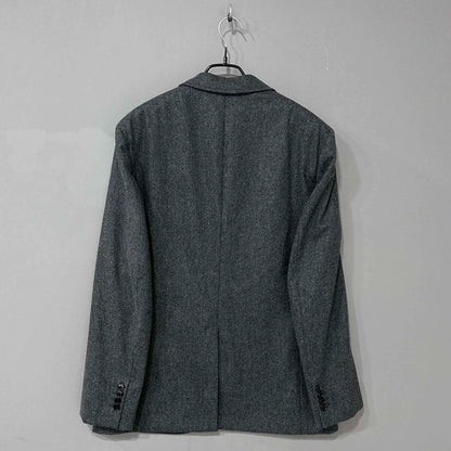 Hermes Pure Wool Lapel Suit Jacket