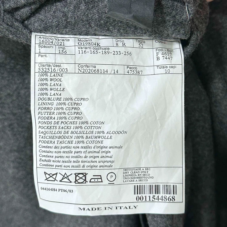 Hermes Pure Wool Lapel Suit Jacket