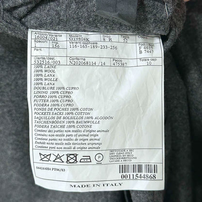 Hermes Pure Wool Lapel Suit Jacket