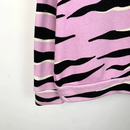 Gucci Colorful Tiger Print Hooded Sweatshirt