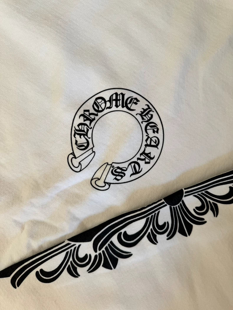 White Chrome Hearts Lightweight Sweatshirt