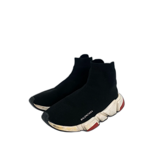 Balenciaga Black Logo Sock Sneakers