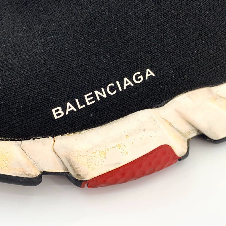 Balenciaga Black Logo Sock Sneakers