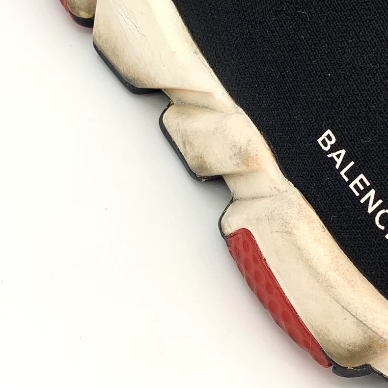 Balenciaga Black Logo Sock Sneakers