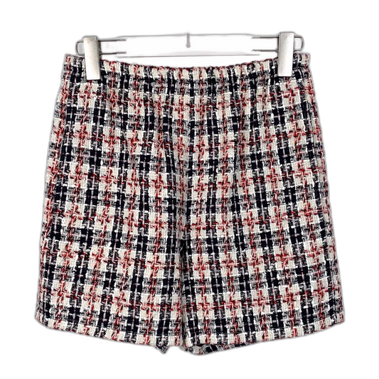 Gucci Colorful Plaid Weave Casual Shorts