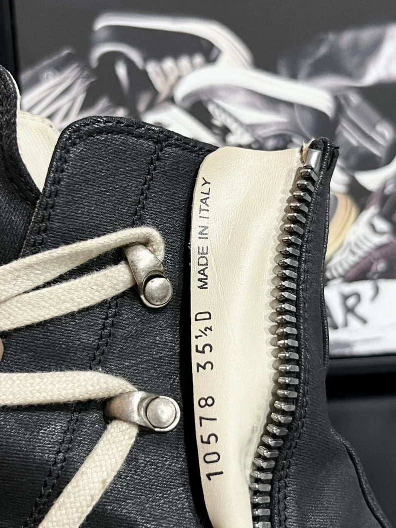 Rick Owens High Top Sneakers-yf