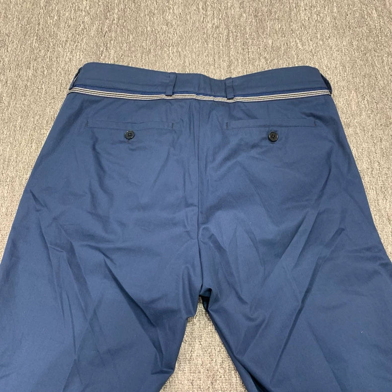 Hermes Dark Blue Casual Trousers