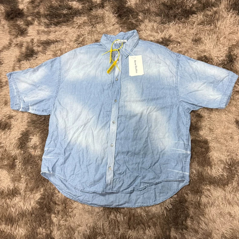 Acne Studios 1996 Denim Short Sleeve Shirt