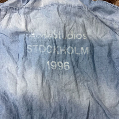 Acne Studios 1996 Denim Short Sleeve Shirt
