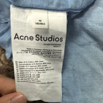 Acne Studios 1996 Denim Short Sleeve Shirt