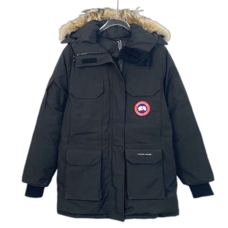 Canada Goose Expedition Parka Black Hooded Jacket