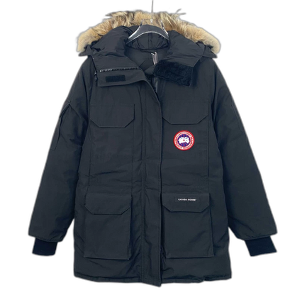 Canada Goose Expedition Parka Black Hooded Jacket