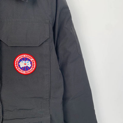 Canada Goose Expedition Parka Black Hooded Jacket