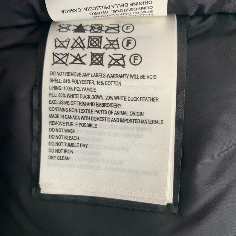 Canada Goose Expedition Parka Black Hooded Jacket