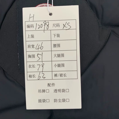 Canada Goose Expedition Parka Black Hooded Jacket