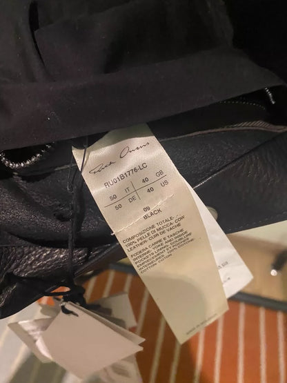 Rick Owens Lambskin Leather Vest