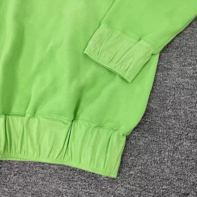 Green High Neck Sweatshirt