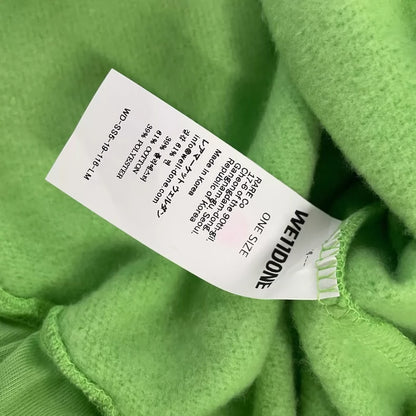 Green High Neck Sweatshirt