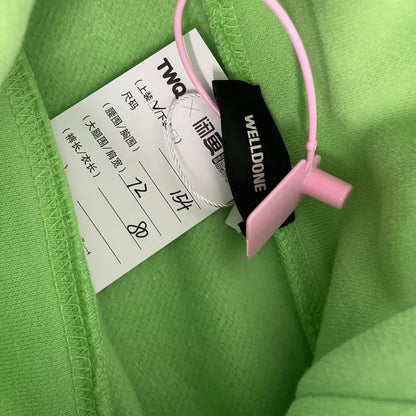 Green High Neck Sweatshirt