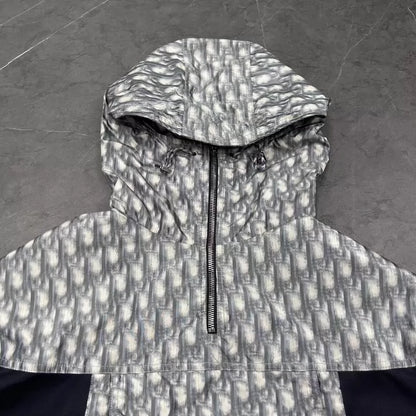 Dior Half-Zip Logo Jacket