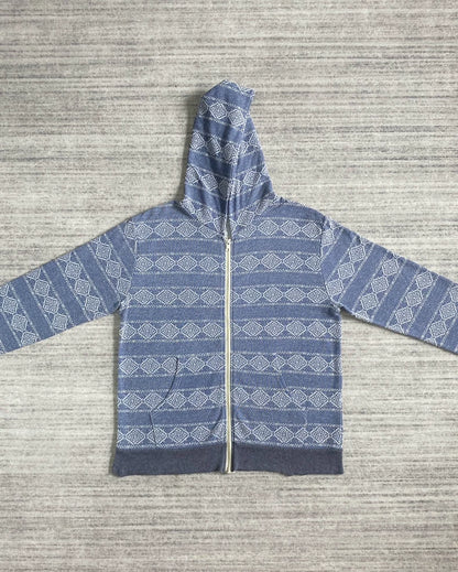 Vintage Ethnic Style Zipper Jacket-zp