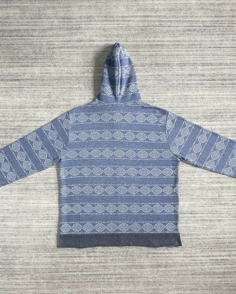 Vintage Ethnic Style Zipper Jacket-zp