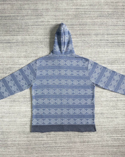 Vintage Ethnic Style Zipper Jacket-zp