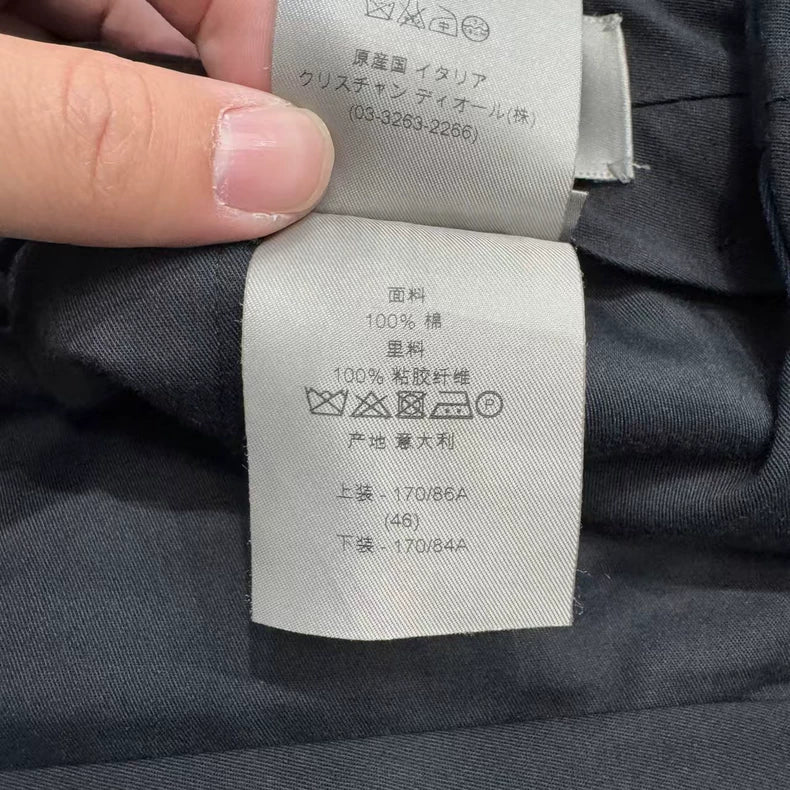 Dior Casual Pants in Navy Blue-zp