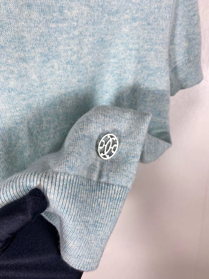 Hermes Knitted Sweater in Light Blue