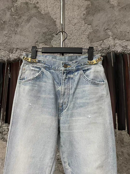 Celine Arc de Triomphe Denim Pants