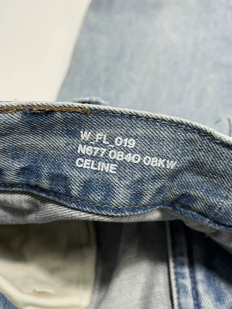 Celine Arc de Triomphe Denim Pants