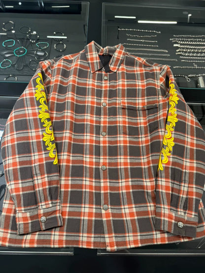 Chrome Hearts Plaid Cotton Jacket XL-yf