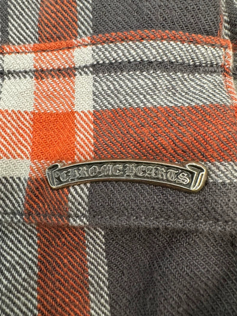 Chrome Hearts Plaid Cotton Jacket XL-yf