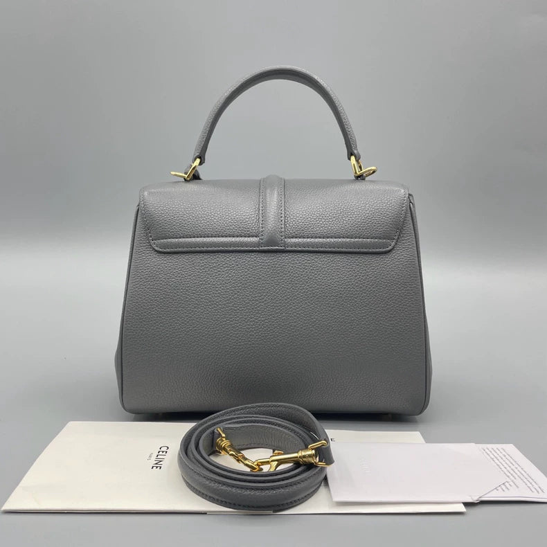 Celine Soft 16 Handbag in Misty Blue
