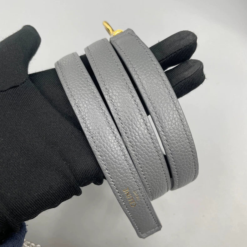 Celine Soft 16 Handbag in Misty Blue