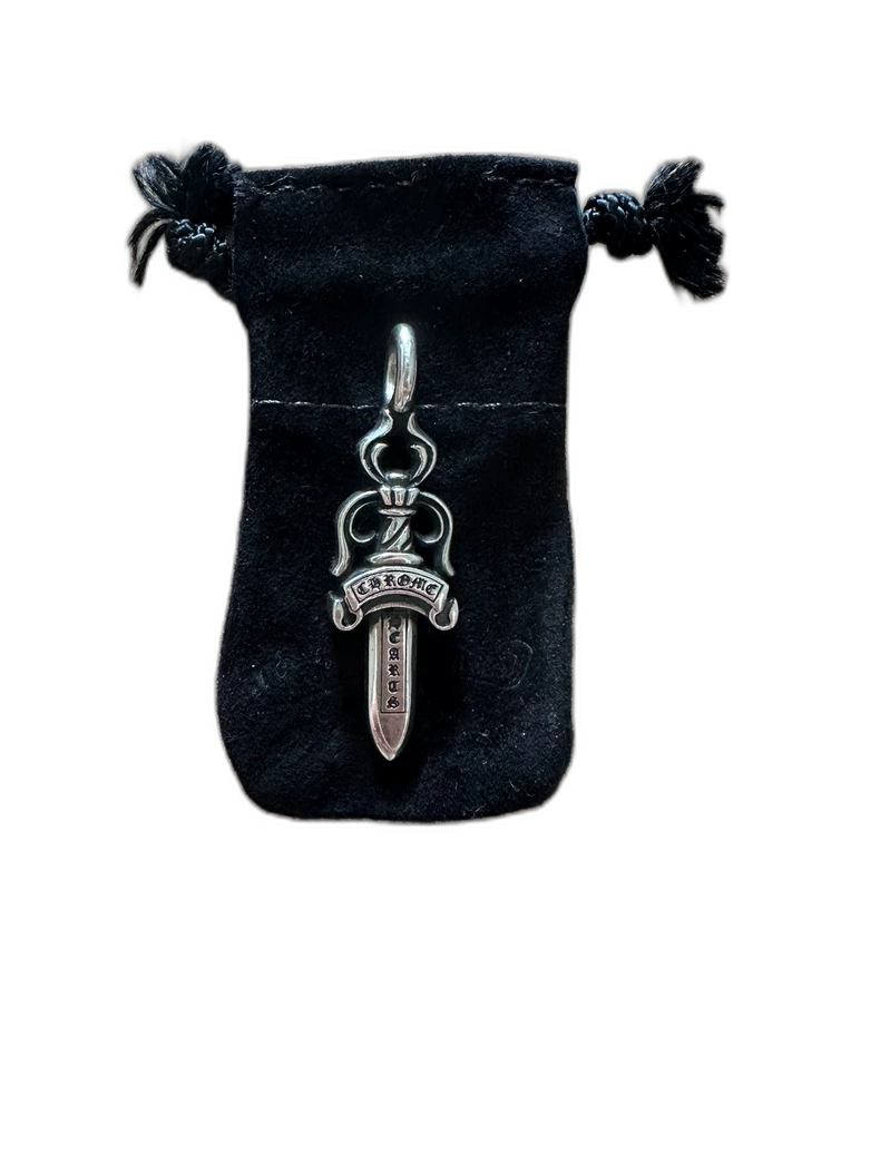 Chrome Hearts Sword Pendant in Medium Size