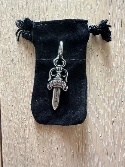 Chrome Hearts Sword Pendant in Medium Size
