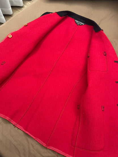 Comme Des Garcons Blazer with Red Stitching