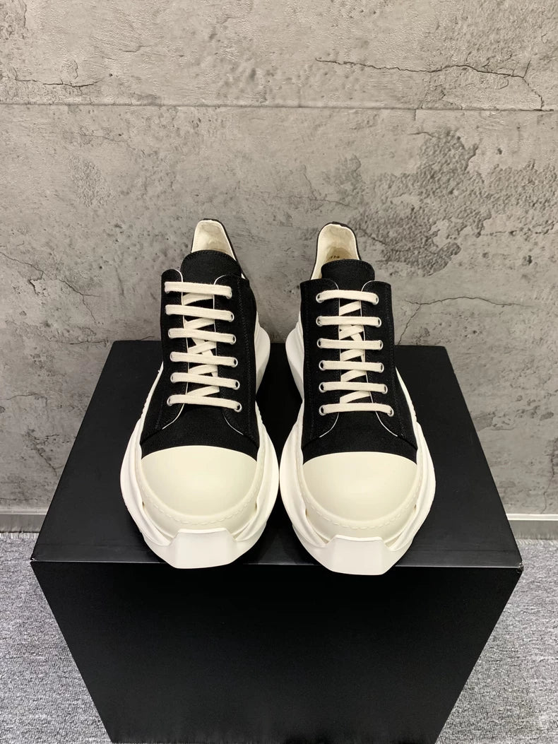 Rick Owens Chunky Canvas Low Top Sneakers-yf