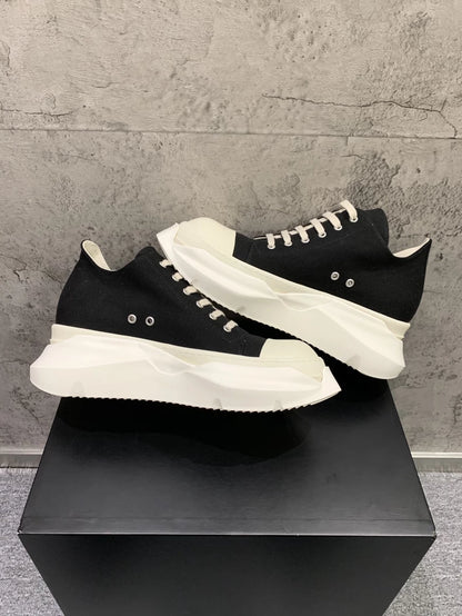 Rick Owens Chunky Canvas Low Top Sneakers-yf