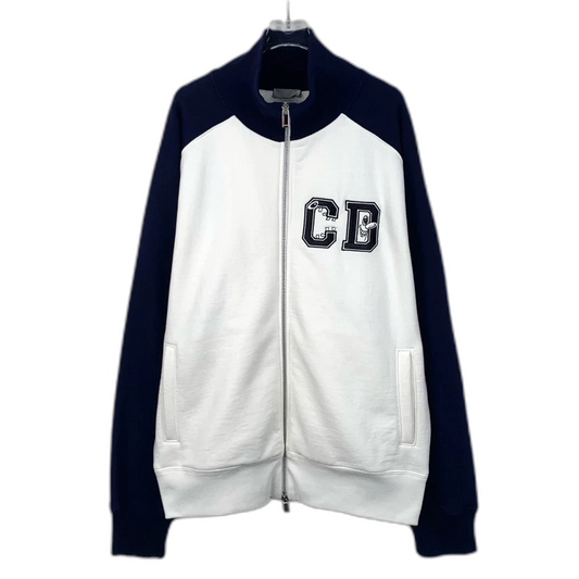 Dior Color Block Logo Zip Jacket