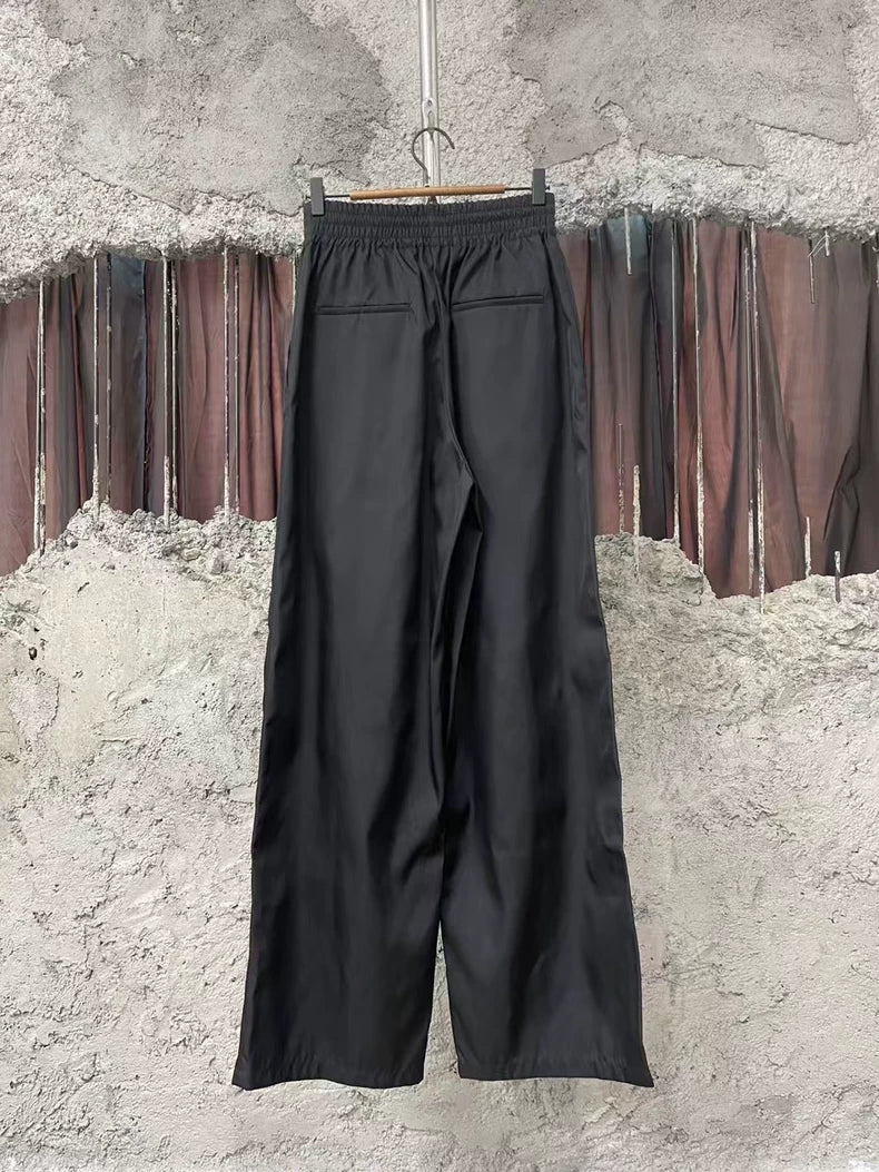 Prada Dark Pattern Logo Pants